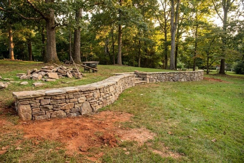 Masonry & Stonework project in Stockbridge